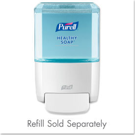United Stationers Supply GOJ503001 PURELL® ES4 Soap Push-Style Dispenser, 1200 mL, White image.