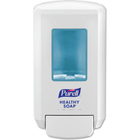United Stationers Supply GOJ513001 PURELL® CS4 Soap Push-Style Dispenser, 1250 mL, White image.
