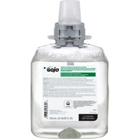 United Stationers Supply GOJ516504CT GOJO® Green Certified Foam Hand Cleaner, Unscented, 1,250 mL Refill, 4/Carton image.