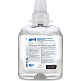United Stationers Supply 5178-04 Purell® Healthy Soap 0.5% PCMX Foam Refill For CS4 Dispensers, 1250 ml Capacity, Pack of 4 image.