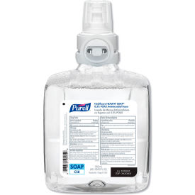 United Stationers Supply 7878-02 Purell Healthy Soap 0.5% PCMX Foam Refill For CS8 Dispensers, 1200 ml Capacity, Pack of 2 image.