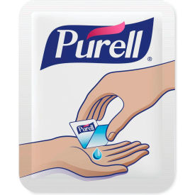 United Stationers Supply 9630-2M-NS Purell 9630-2M-NS Single Use Advanced Gel Hand Sanitizer, Fragrance-Free, 1.2 ml Cap., Pack of 2000 image.