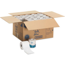 Angel Soft Bathroom Tissue, 2-Ply, White, 400 Sheets/Roll, 60/Case view 2