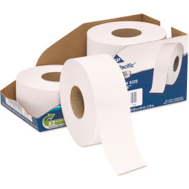 Jumbo Bathroom Tissue, Septic Safe, 2-Ply, White, 1000'/Roll, 4/Case view 2