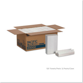 Acclaim C-Fold Paper Towels 10-1/4 x 13-1/4 White 120/Pack 12/Carton - GEP23000 