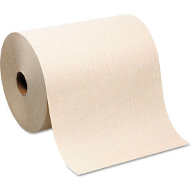 Hardwound Roll Paper Towel, Nonperforated, 7-7/8" X 1000', Brown 6 Rolls/Case view 2