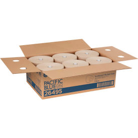Pacific Blue Ultra Paper Towel, 1-Ply, 7-7/8"W x 1150'L, Natural, 6/Cs view 2