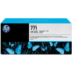 HP CR256A (HP 771) Ink Cartridge, 775 mL, Photo Black, 3/Pk