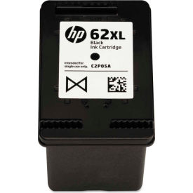 HP 62XL High-Yield Ink, 600 Page-Yield, Black