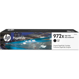 HP 972X, High Yield Black Original Page Wide Cartridge, 10000 Page Yield