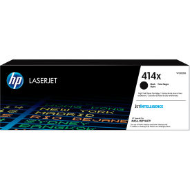 HP 414X, High-Yield Black Original LaserJet Toner Cartridge, 7500 Page Yield HP 414X, High-Yield Black Original LaserJet Toner Cartridge, 7500 Page Yield