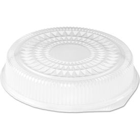 Plastic Dome Lids, Round, Fits 212/213, 16" Dia., Clear, 25/Carton view 2