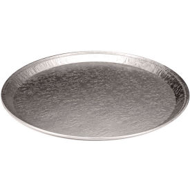 Aluminum Embossed Tray, 16"Dia., Silver, Pack of 25 view 2