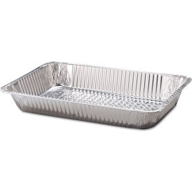 Aluminum Steam Table Pan, Full-Size Deep, 60 Gauge, Silver, 50/Case view 2