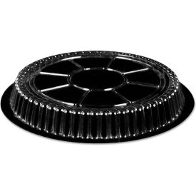 Plastic Dome Lids, Fits 7" Round Pan, 7" Dia. x 7/8"H, Clear, 500/Carton view 2