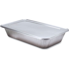 Steam Table Pan Lid, Full Curl Edge, Fits Full-Size Pan, Silver, 50/Case view 2