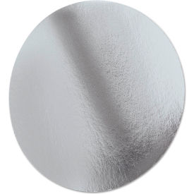 Foil Laminated Board Lids, 8-1/4" Dia., Silver, 500/Carton view 2