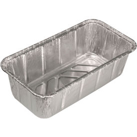 Aluminum Loaf Pan, 36 oz. Capacity, Silver, 500/Case view 2