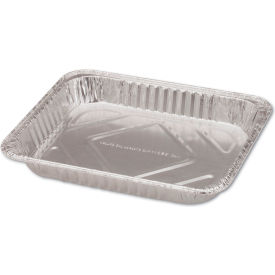 Aluminum Steam Table Pan, Half-Size Shallow, Silver, 100/Case view 2