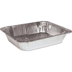 Aluminum Steam Table Pan, Half-Size Deep, Silver, 100/Case view 2