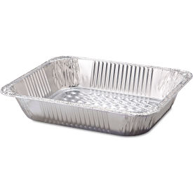 Aluminum Steam Table Pan, Half-Size Deep, Silver, 100/Case view 2