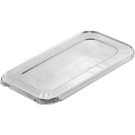 Steam Pan Foil Lid, Fits One-Third Size Pan, Aluminum, Silver, 200/Case view 2