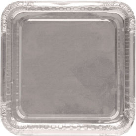8" Square Cake Pan, Silver, 500/Case view 2