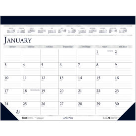 House Of Doolittle 1506 House of Doolittle™ Recycled Two-Color Monthly Desk Pad Calendar, 18.5 x 13, 2024 image.