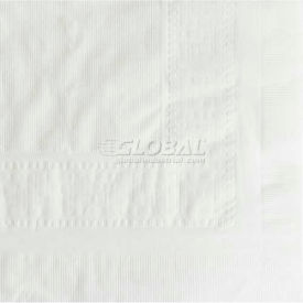 Hoffmaster HFM 210130 Hoffmaster HFM 210130 - Tablecover, Tissue/Poly, 54" x 108", White, Qty. 25 image.