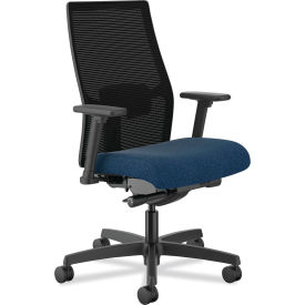 Ignition 2.0 4-Way Stretch Task Chair, Mid Back, 17" - 21"H Seat, Navy view 2