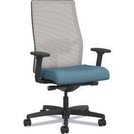 Ignition 2.0 4-Way Stretch Task Chair, Black Adjustable Lumbar Support, 17" - 21"H Seat, Carolina view 2