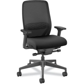 HON® Nucleus® Recharge Mesh Task Chair High Back 16-5/8"" - 21-1/8""H Seat Black