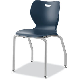United Stationers Supply HONSL4L18EREP HON® SmartLink Four-Leg Chair, 19-1/2" x 19-5/8" x 31", Regatta Seat, Regatta Base image.