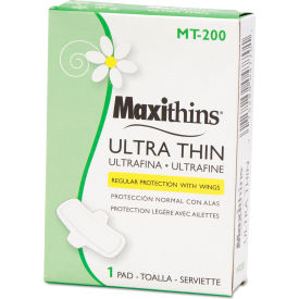HOSPECO® Maxithins Vended Ultra-Thin Pads 200/Carton