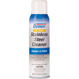 Dymon Stainless Steel Cleaner & Polish 20 oz. Aerosol Can 12 Cans - 20920
