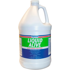 United Stationers Supply ITW33601 Dymon Liquid Alive Odor Digester, Gallon Bottle 4/Case - ITW33601 image.