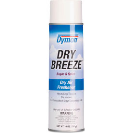 United Stationers Supply 70220 Dymon® Dry Breeze Aerosol Air Freshener, Sugar and Spice, 10 oz., 12/Case image.