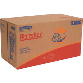 WypAll L30 Wipers, 10 x 9-4/5, White, 120/pop-Up Box, 10 Boxes/Carton - KCC 03086