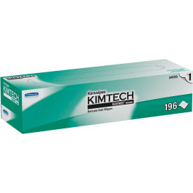 United Stationers Supply KCC 34133 Kimtech Kimwipes Delicate Task Wipers, 11-4/5 x 11-4/5, 196/Box, 15 Boxes/Carton - KCC 34133 image.