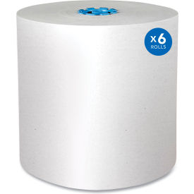 Pro Hard Roll Paper Towels w/ Absorbency Pockets, 1-Ply, 7-1/2"Wx900'L, Blue Core,6Rolls view 2