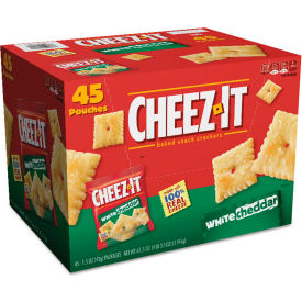 Kelloggs 2410010892 Sunshine® Cheez-it Crackers, 1.5 oz. Bag, White Cheddar, 45/Carton image.