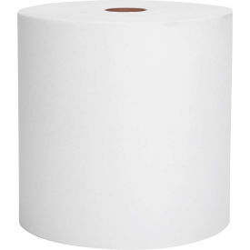 United Stationers Supply KIM01040 Scott® Nonperforated Paper Towel Rolls, 8 x 800, White, 12 Rolls/Case - KIM01040 image.