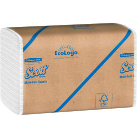 Multifold Paper Towels, 9-1/4 x 9-1/2, White, 250/Pack, 16 Packs/Case view 2