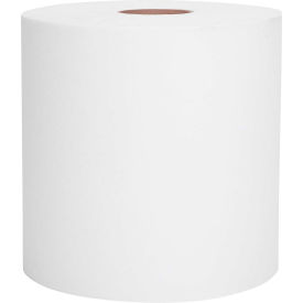 Scott Nonperforated Paper Towel Rolls, 8 x 400', White, 12 Rolls/Case - KIM02068