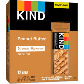 United Stationers Supply 27742 Kind® Nuts & Spices Bar Peanut Butter, 1.4 oz, Pack of 12 image.