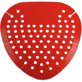 United Stationers Supply KRS1001 Krystal Urinal Screen Cherry Scent, Red 12/Case - KRS1001 image.