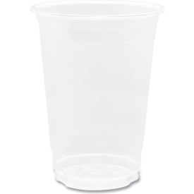 PET Plastic Cups, 10 oz. Capacity, Clear, 1000/Carton view 2