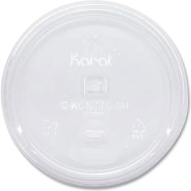 Cold Cup Lids, Strawless Sipper, Fits 32 oz. Cups, Clear, 1000/Carton view 2