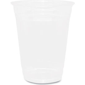 16 oz. Capacity PET Plastic Cups, Clear, 1000/Carton view 2