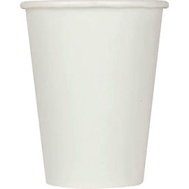 Double Poly Paper Cold Cups, 9 oz. Capacity, White, 1000/Carton view 2